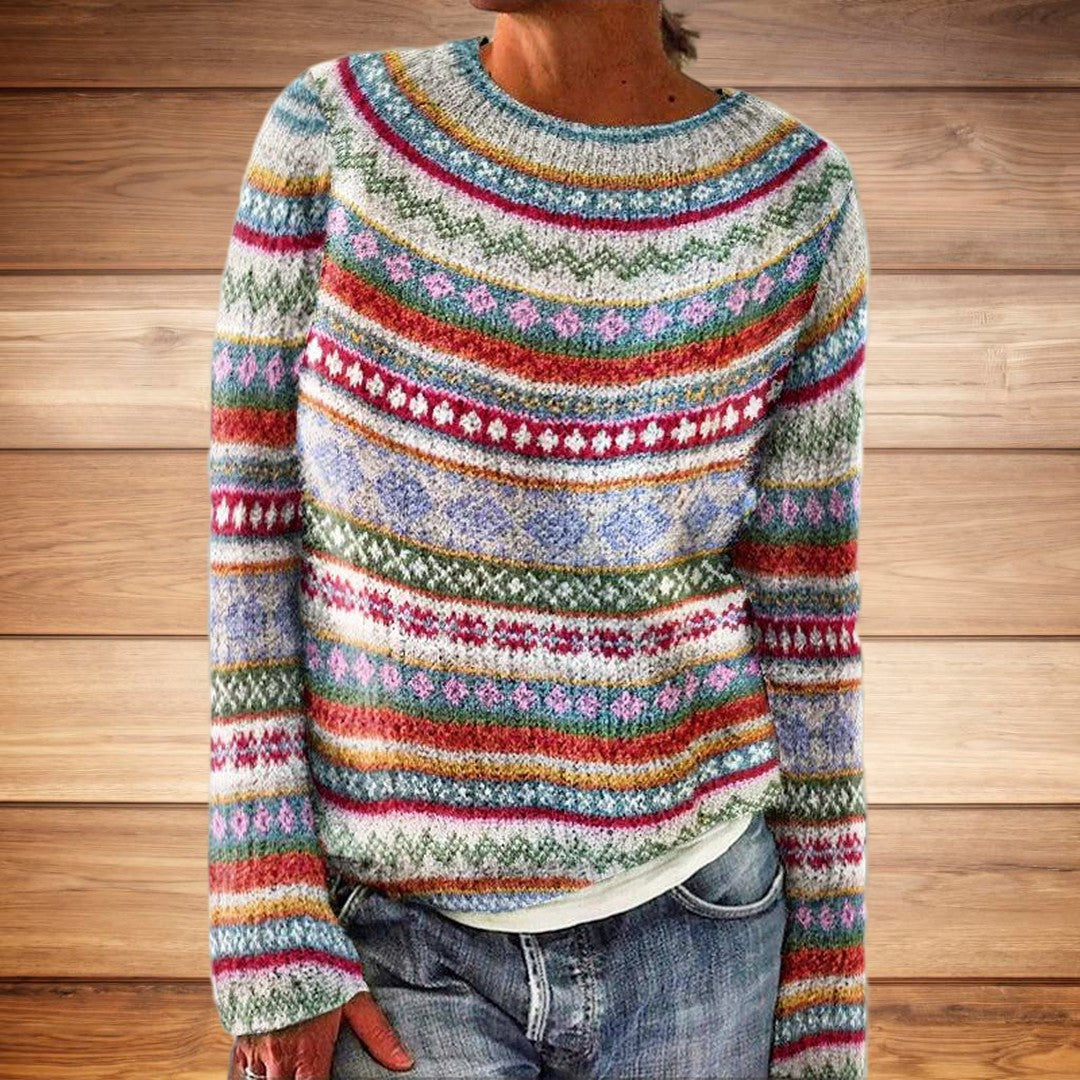 Menna™- Chique trui met lange mouwen